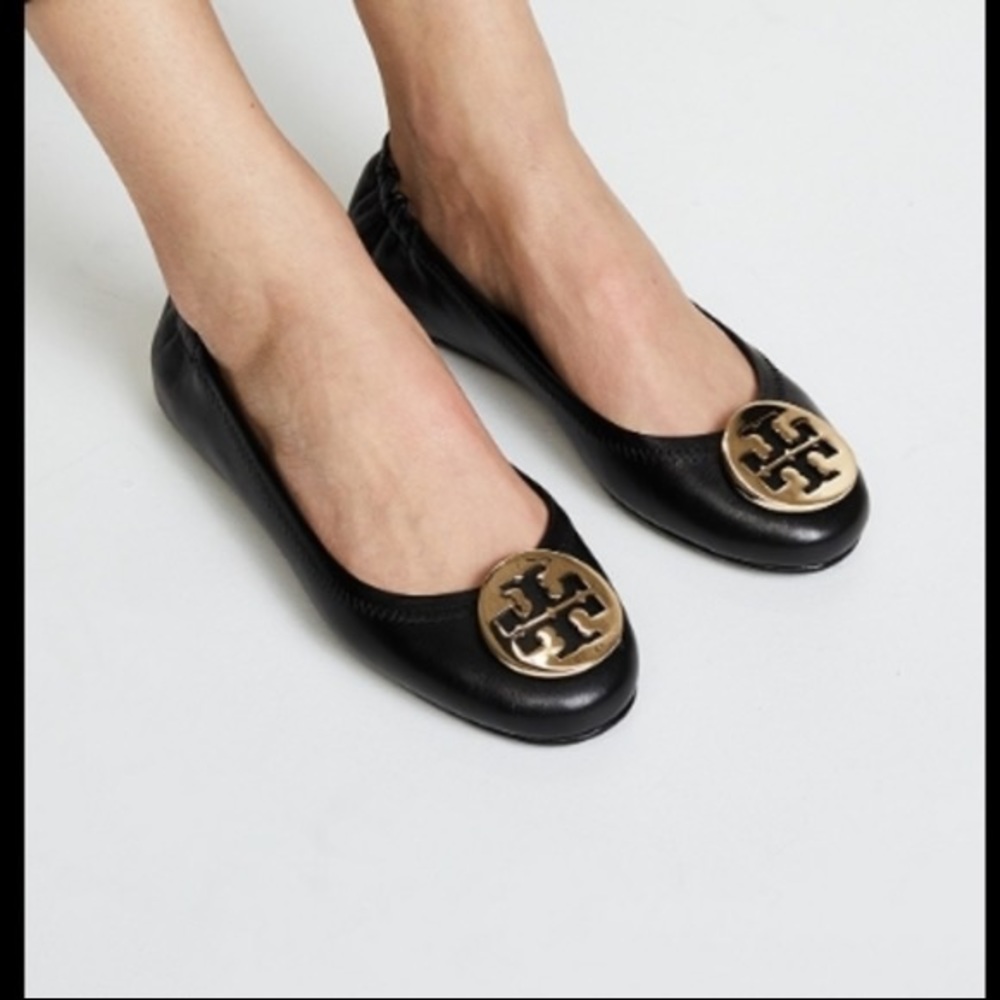 Tory Burch Flats. Minnie Travel Ballet